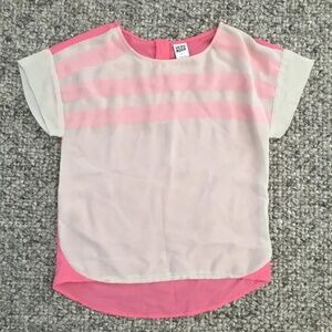 Vero Moda Pink Striped Top